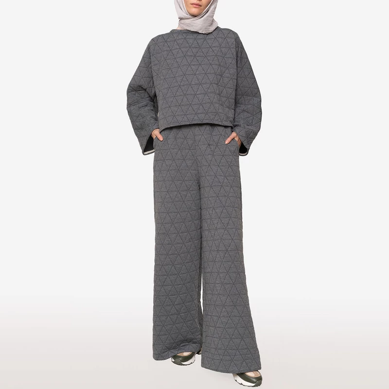 ست بلوز و شلوار زنانه مدل SWEETIE - GY
