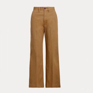 Wide-Leg Chino Pant